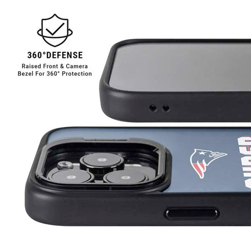 NFL Patriots Super Bowl LIII Champions iPhone 14 Pro Kickstand Case